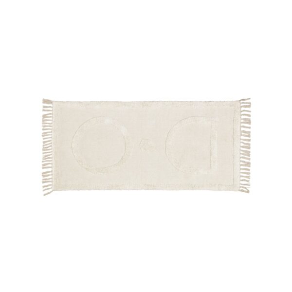 Laforma Bernabela Gulvtæppe - Beige Bomuld (70X140) -> Overkommelige priser