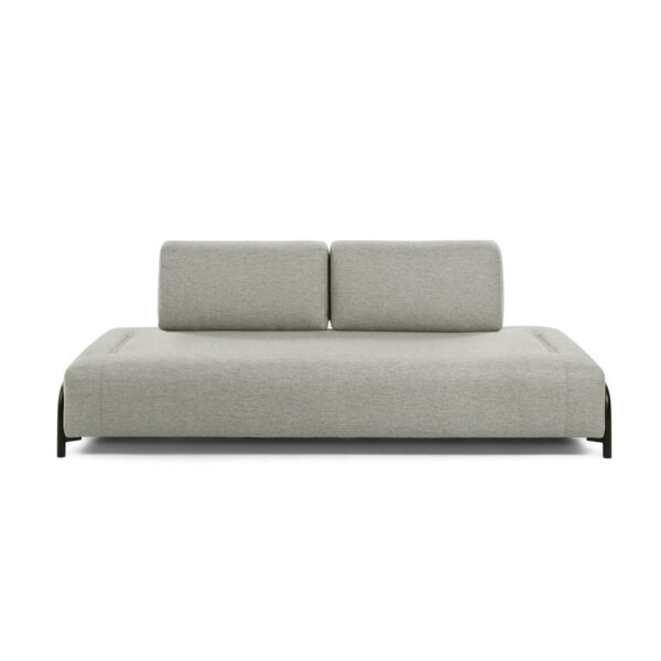 LAFORMA Compo 3 pers. sofa - beige stof og metal