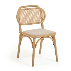 Laforma Doriane Spisebordsstol - Natur Rattan