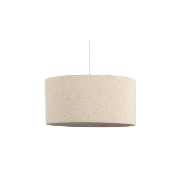 Laforma Nazli Loftlampe - Beige Hør Og Metal (Ø40) -> Stor værdi for pengene