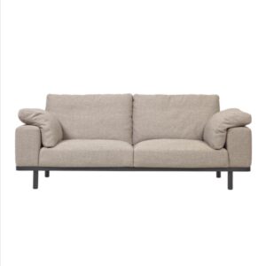 LAFORMA Noa 3 pers. sofa - beige polyester og stål