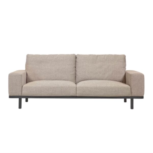 LAFORMA Noa 3 pers. sofa - beige polyester og stål