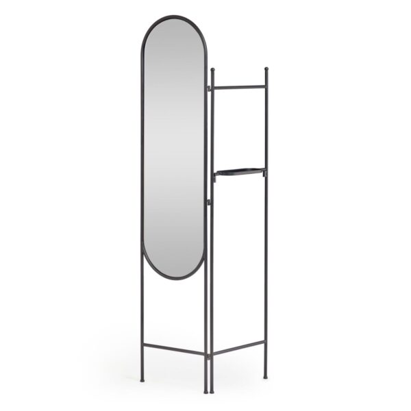 Laforma Vaniria Sort Metal Rumdeler 82 X 183 Cm -> Køb online i dag