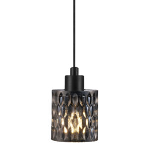 NORDLUX Hollywood loftlampe - røgfarvet glas