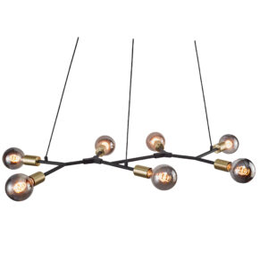 NORDLUX Josefine 7-Spot loftlampe - sort metal