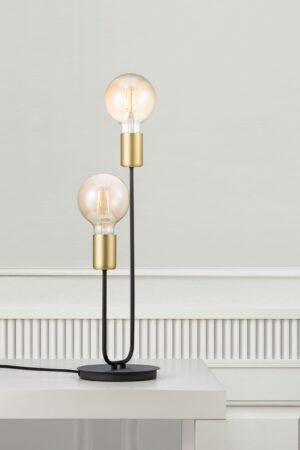 NORDLUX Josefine bordlampe - matsort metal