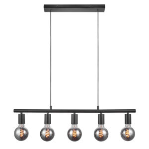 NORDLUX Paco 5 loftlampe - sort metal