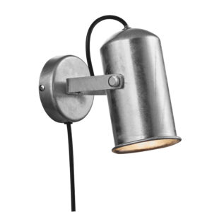 Nordlux Porter Væglampe - Galvaniseret Stål -> Laveste prisgaranti