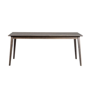 ROWICO rektangulær Filippa spisebord m. udtræk - mørkebrun eg (180x90)
