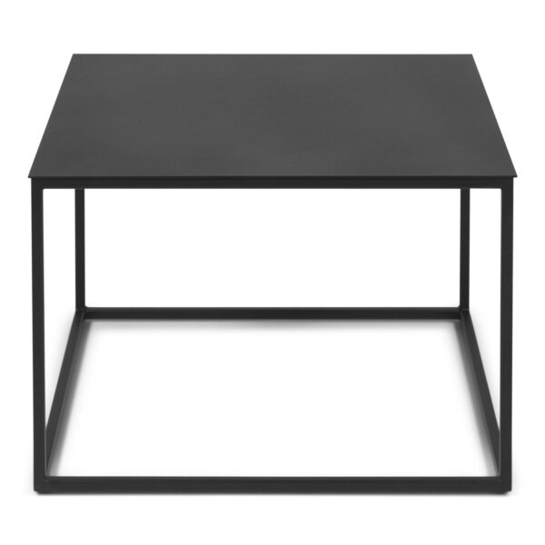 SPINDER DESIGN Store sofabord - sort stål (60x60)