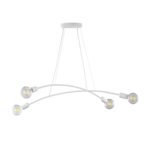 Tk Helix Loftlampe - Hvid Metal -> God service