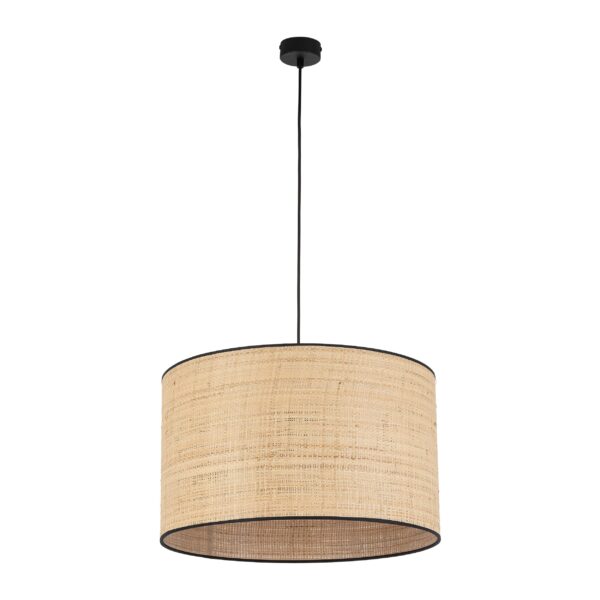 Tk Liberia Loftlampe 500 - Natur Flet Og Sort Metal -> Se vores sortiment online