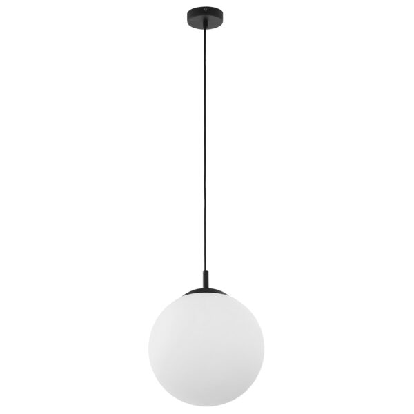 Tk Maxi Loftlampe 250 - Opal Glas Og Sort Metal -> Gennemse vores lagerbeholdning