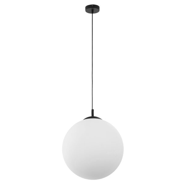 Tk Maxi Loftlampe 300 - Opal Glas Og Sort Metal -> Hverdagens lave priser