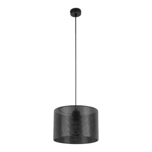 Tk Moreno Loftlampe 300 - Sort Stof Og Sort Metal -> God service