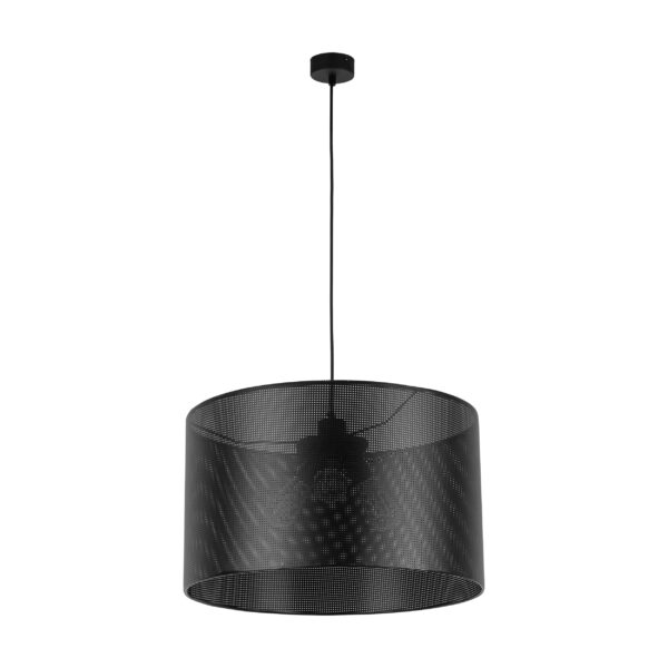 Tk Moreno Loftlampe 500 - Sort Stof Og Sort Metal -> Hurtig levering