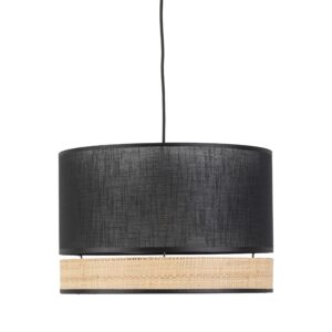 Tk Paglia Loftlampe 380 - Sort Stof Og Natur Flet -> Se vores lagerbeholdning online