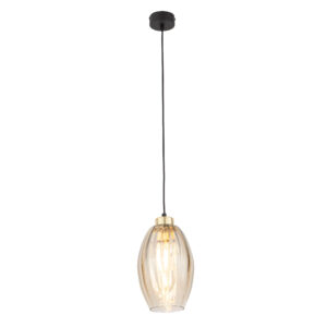 Tk Sebo Loftlampe - Glas Og Sort Metal -> Fair priser