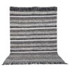 VENTURE DESIGN Agra gulvtæppe - grå og blå uld (170x240)