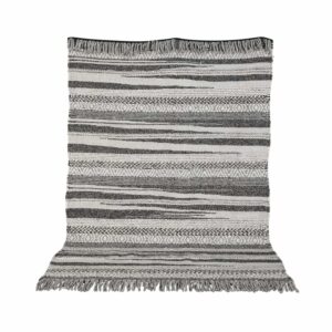 VENTURE DESIGN Alwar gulvtæppe - mørkegrå uld (170x240)