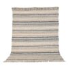VENTURE DESIGN Gudha gulvtæppe - beige og blå uld (200x300)