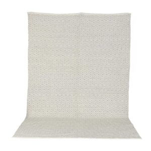 VENTURE DESIGN Julana gulvtæppe - beige uld og polyester (170x240)