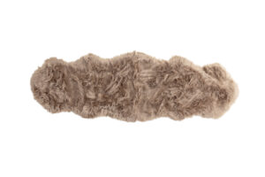 VENTURE DESIGN Katy Tæppe Katy Polyester Fake Fur - 180*55- -Pläd-Brown