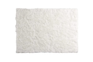 VENTURE DESIGN Katy Tæppe Katy Polyester Fake Fur - 230*160- -Rectangular-White