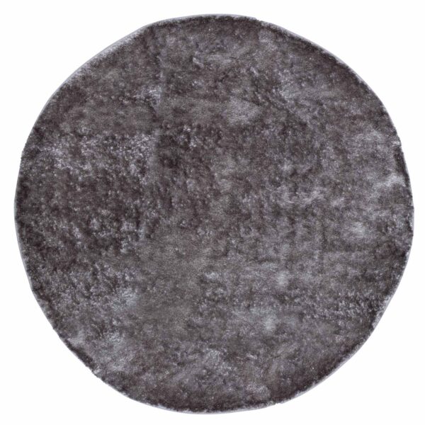 VENTURE DESIGN Mattis gulvtæppe - grå polyester (Ø200)