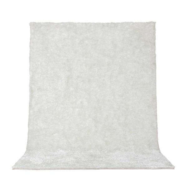 VENTURE DESIGN Mattis gulvtæppe - hvid polyester (230x160)