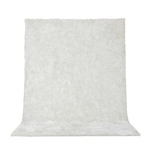 VENTURE DESIGN Mattis gulvtæppe - hvid polyester (290x200)