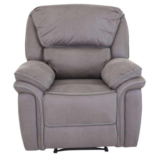 Venture Design Saranda Recliner Lænestol - Grå Mikrofiber Polyester -> Hurtig levering tilgængelig