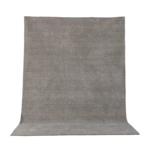 VENTURE DESIGN Ulla gulvtæppe - lysegrå uld og polyester (200x300)