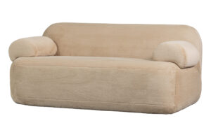 Woood Exclusive Jolie 2 Pers. Sofa - Natur Imiteret Pels -> Spar tid og penge