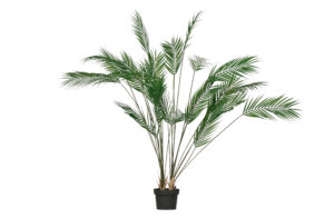 Woood Palm Kunstig Plante - Grøn Polyester (H:110) -> På lager og klar til forsendelse